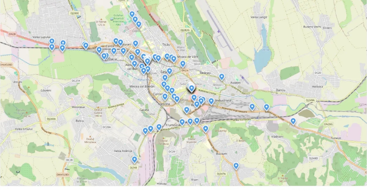 Public Transport Analytics — Iași — A Metabase dashboard that turns a city's public-transport telemetry into operating decisions